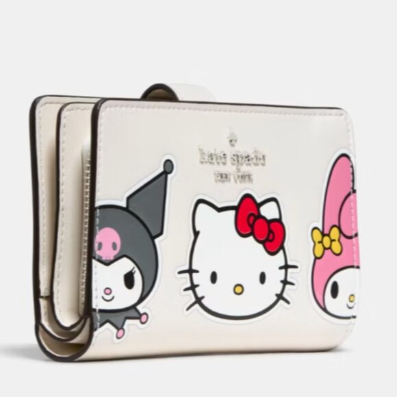 Hello Kitty And Friends X Kate Spade New York Medium Bifold Wallet - Picture 6 of 8